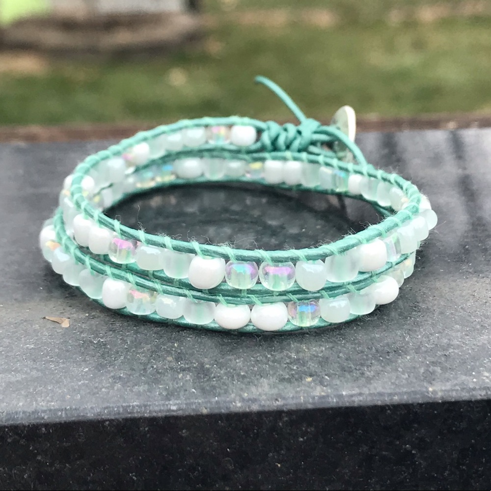 Mint wrap bracelet